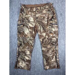 Realtree‎ Max-1 XT Camo Hunting Pants Mens Scent-Factor Zippered Cargo Pants XXL